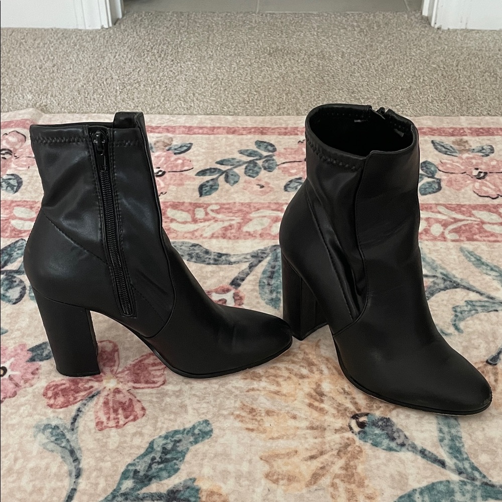 Aldo Black Ankle Boots